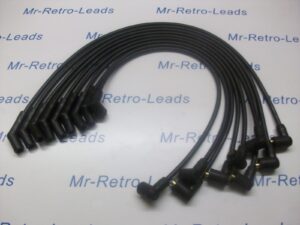 Black 8mm Performance Ignition Leads Tiger Sunbeam V8 Quality Hand Built Leads