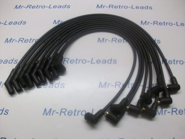 Black 8mm Performance Ignition Leads Tiger Sunbeam V8 Quality Hand Built Leads