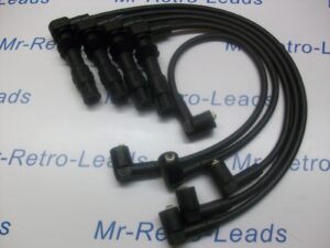 Black 8mm Performance Ignition Leads Fits Polo 1.4 100 16v Quality 1996 1999