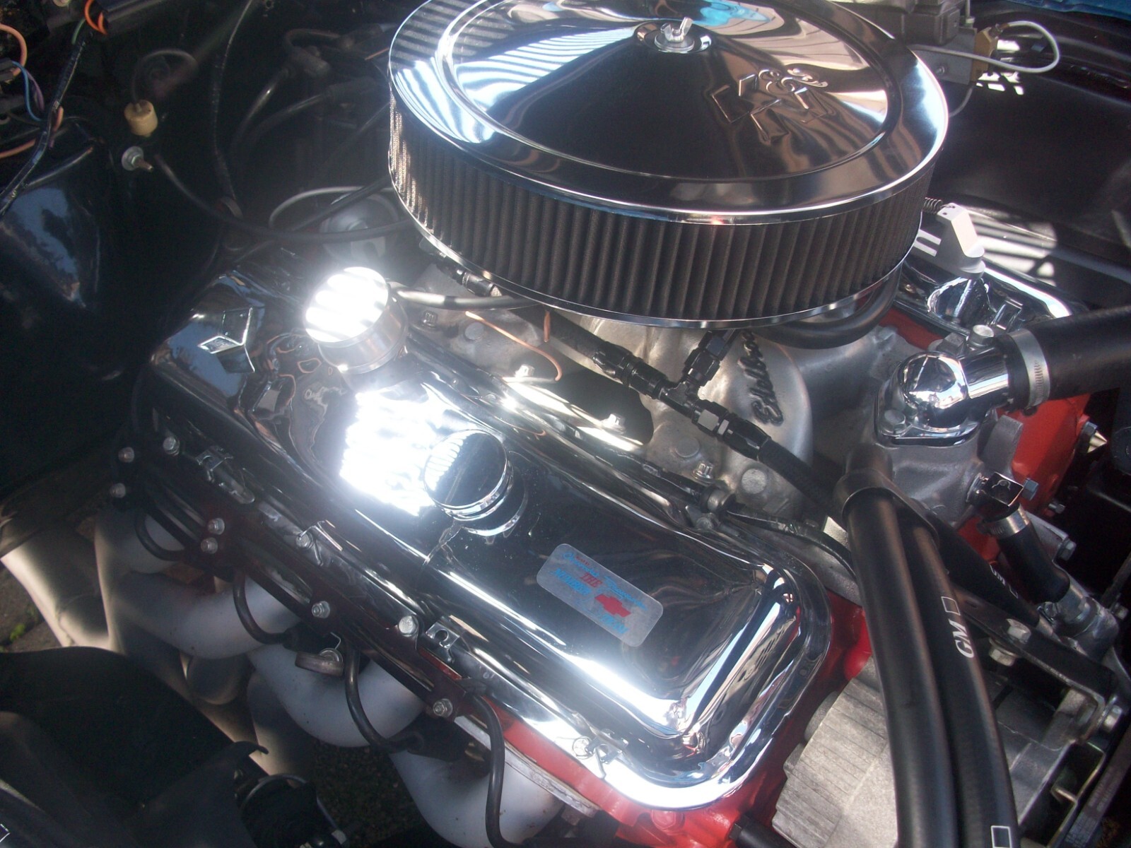 Black 8mm Performance Ignition Leads Chevrolet Chevy Big Block 454 Din Diz Cap