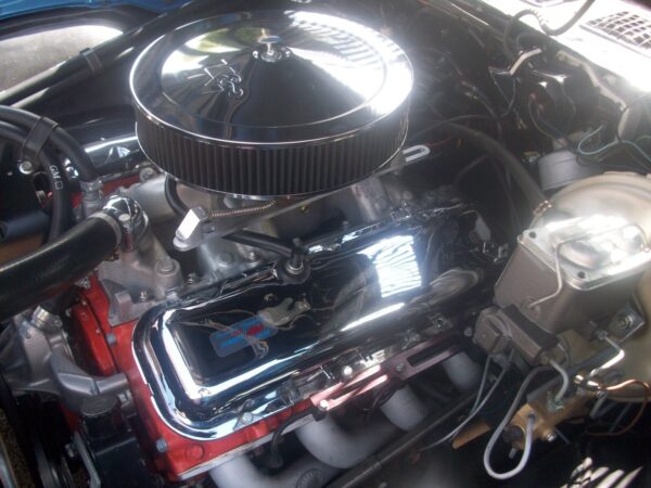 Black 8mm Performance Ignition Leads Chevrolet Chevy Big Block 454 Din Diz Cap