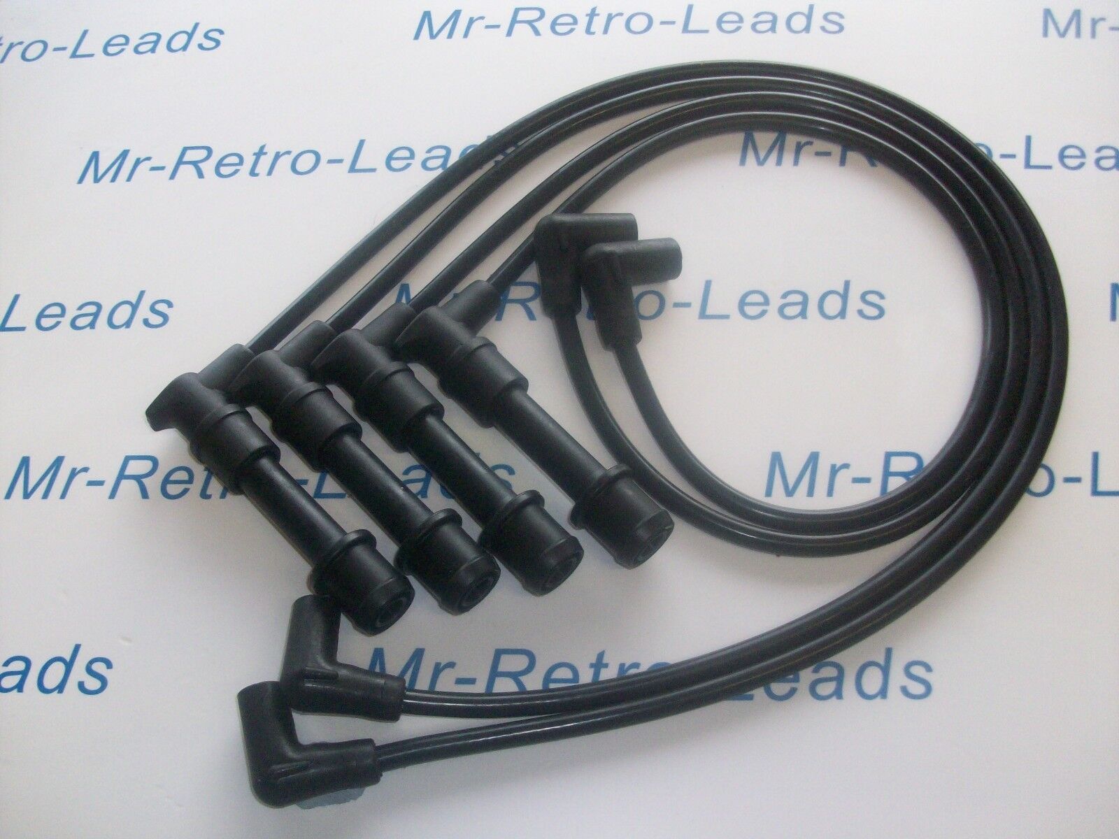 Black 8mm Performance Ignition Leads Fits The Lotus Elan Se 1.6i Turbo 16v M100