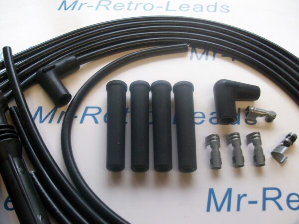 Black 8mm Performance Ignition Lead Kit 309 405 1.9 Mi16 16v Bx19 16v Part Built