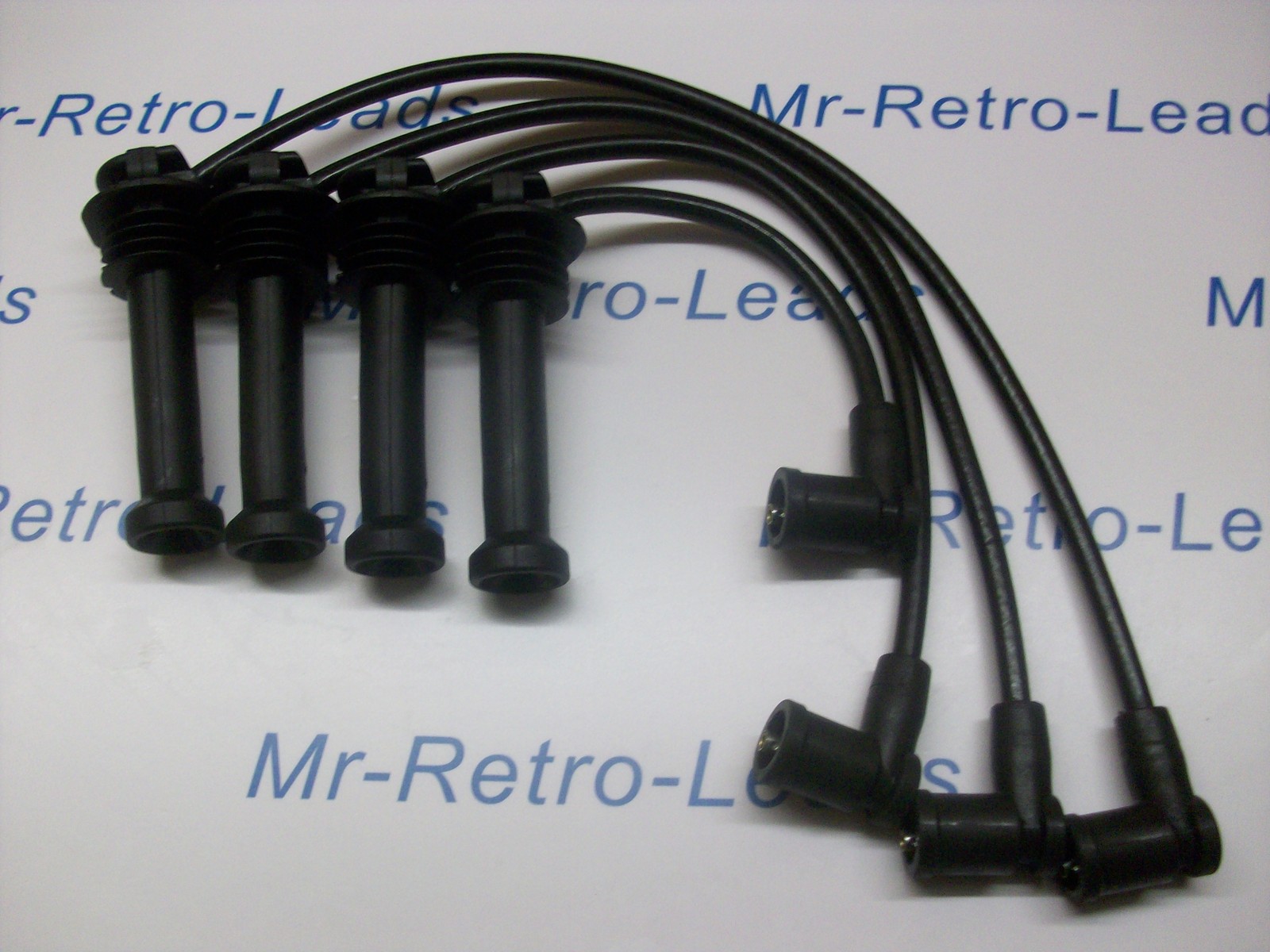 Black 8mm Performance Ignition Leads For The Focus St170 1.8 2.0 16v 1998 2004