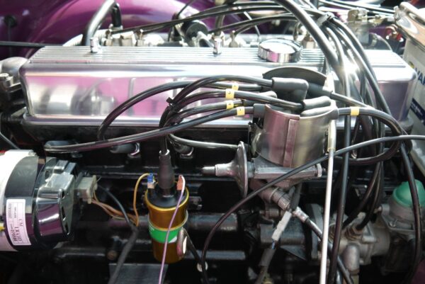 Black 8mm Performance Ignition Leads Triumph Gt6 Tr6 Tr5 Quality Built Leads Ht