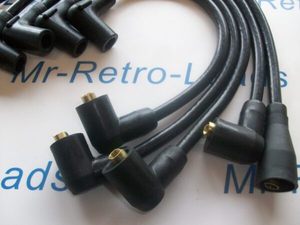 Black 8mm Performance Ignition Leads Mgb 1974 > 1981 Quality Hand Built Leads Ht