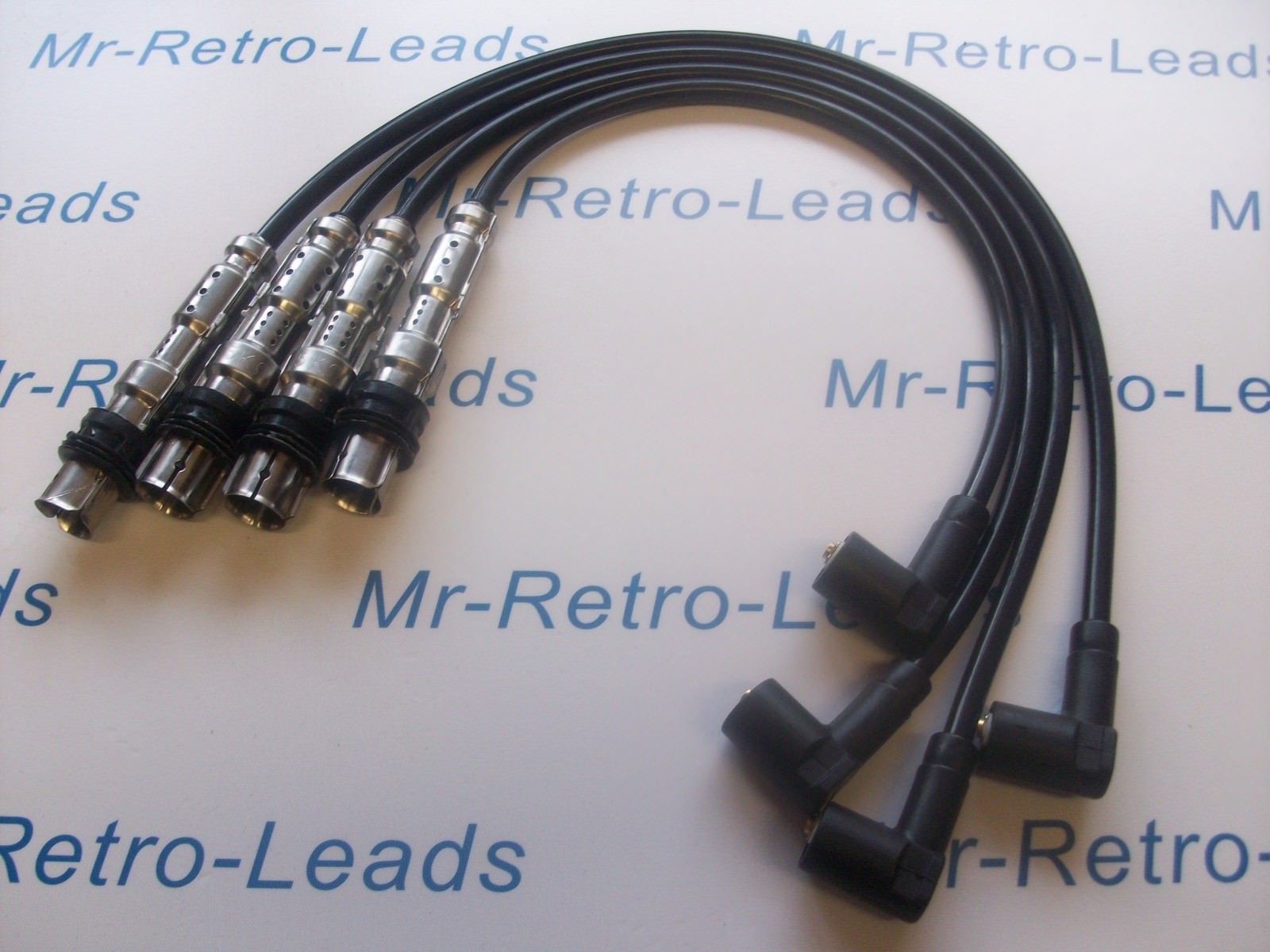Black 8mm Performance Ignition Leads Fits The Ibiza Seat Leon Altea 1.2 Tfsi Tsi
