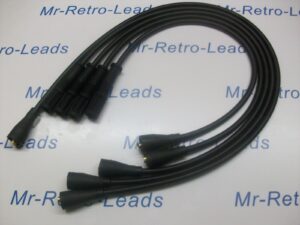 Black 8mm Performance Ignition Leads Fits Ritmo Abarth Argenta Mirafiori 131 132