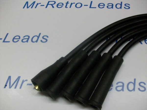 Black 8mm Performance Ignition Leads Fits The Land Rover Defender Series 4 Cyl
