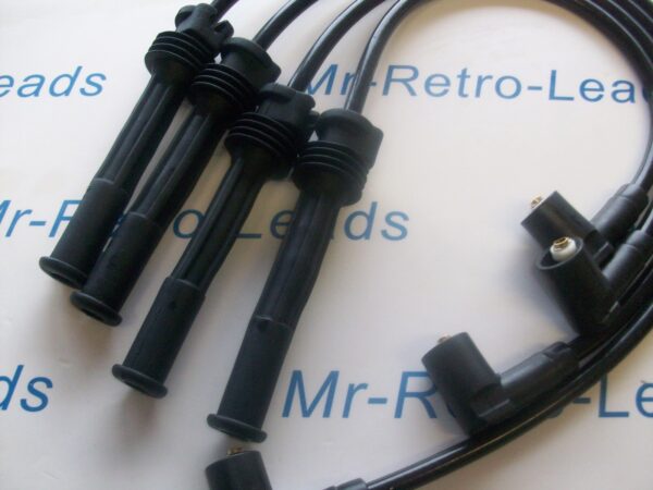 Black 8mm Performance Ignition Leads Clio Mk11 2.0 16v Sport Punto Quality Leads