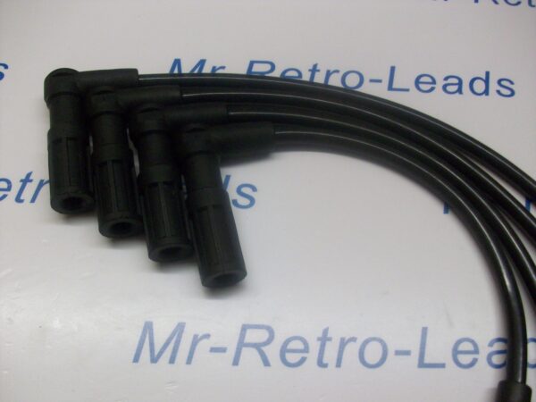 Black 8mm Performance Ignition Leads Punto 1.4 Gt Turbo Facet Quality Ht Leads