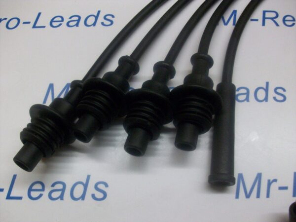 Black 8mm Performance Ignition Leads For 205 309 1.9 Sri Gti Hei Cap Quality Ht