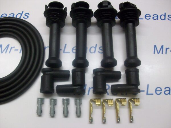 Black 8mm Performance Ignition Lead Kit For The Focus Zetec Ignition Lead Ht