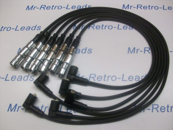 Black 8mm Performance Ignition Leads Vr6 Mk3 Vr6 Obd2 Passat 2.8 Quality Leads