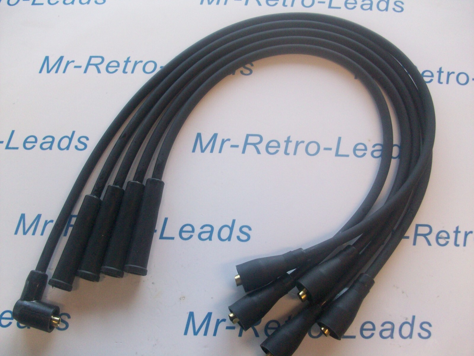 Black 8mm Performance Ignition Leads For Triumph Tr7 Late Type Quality Leads Ht