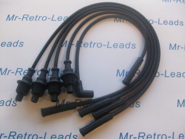 Black 8mm Performance Ignition Leads For Gti 205 305 309 405 1.6 Quality Leads