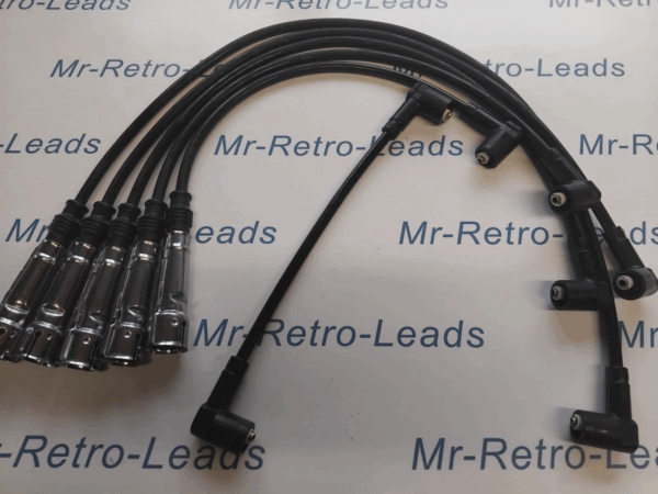 Black 8mm Performance Ignition Lead For Audi Coupe Quattro 2.3 2.2 Gt 2.0  81 96