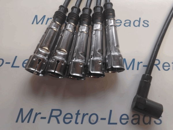 Black 8mm Performance Ignition Lead For Audi Coupe Quattro 2.3 2.2 Gt 2.0  81 96