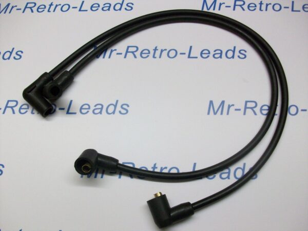 Black Ignition Spark Plug Leads T140 Bonneville T120 Tr7 Tr6 1971   83 Ht