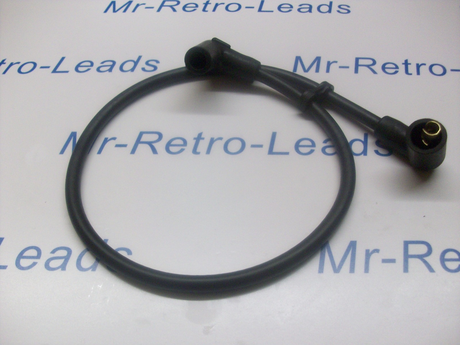 Black Triumph Tr7 T140 Hand Made Spark Plug Lead Ht 1971   83  Plug To Coil