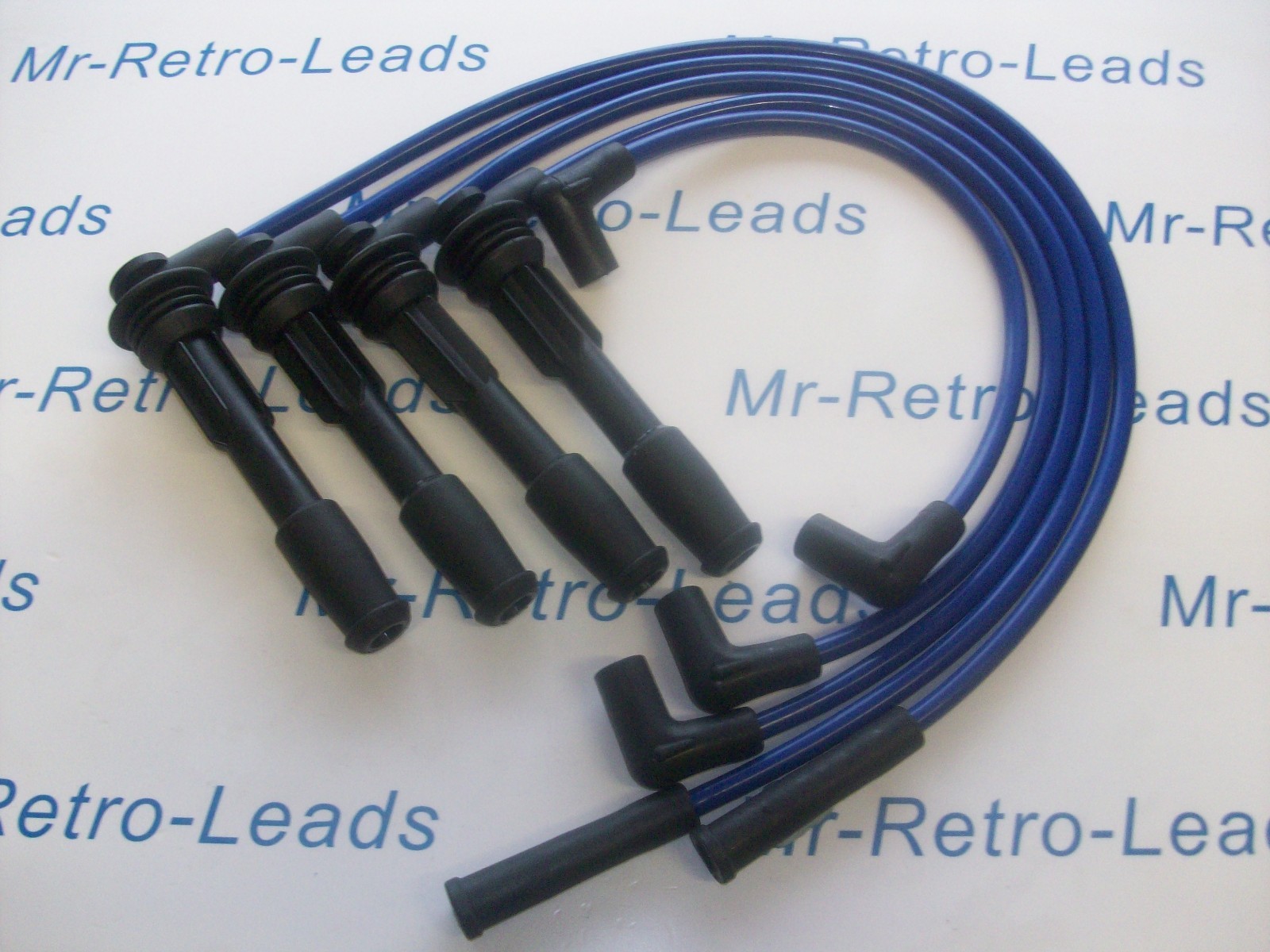 Blue 10mm Performance Ignition Leads Williams Renault 19 Clio 2.0i 1.8i 16v