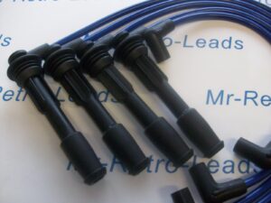 Blue 10mm Performance Ignition Leads Williams Renault 19 Clio 2.0i 1.8i 16v