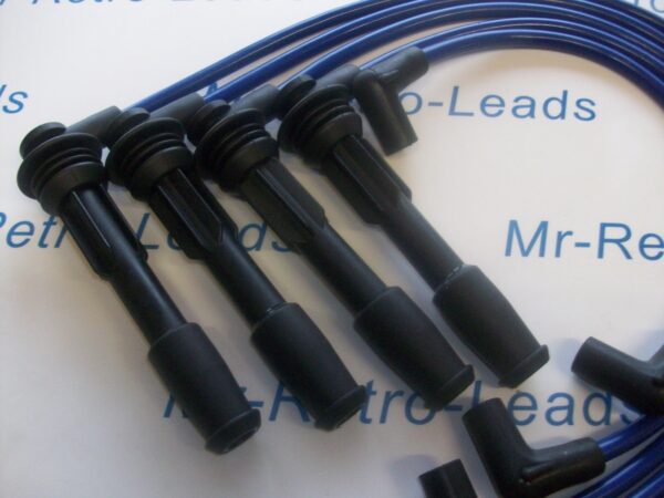Blue 10mm Performance Ignition Leads Williams Renault 19 Clio 2.0i 1.8i 16v