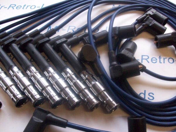 Blue 7mm Performance Ignition Leads Fits The Mercedes 500 420 400 E G S Sl M119