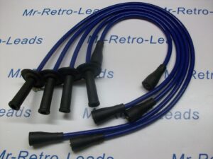 Blue 8.5mm Ignition Leads For Vw Transporter Camper T1 T2 Bus Air Cooled 1600
