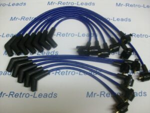 Blue 8.5mm Performance Ignition Leads For Daimler Double Six V12 6.0 Litre Ht