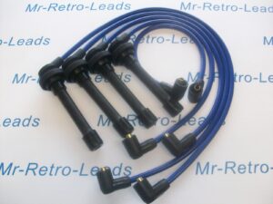 Blue 8.5mm Performance Ignition Leads For The Primera Gt Gti Sunny Gtir Pulsar