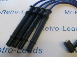 Blue 8.5mm Performance Ignition Leads For Clio Twingo 1.2 Turbo Modus D4f 16v