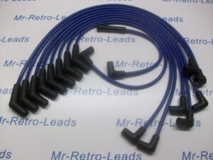Blue 8.5mm Performance Ignition Leads For The Mustang V8 Cougar 65>73 Hei Cap