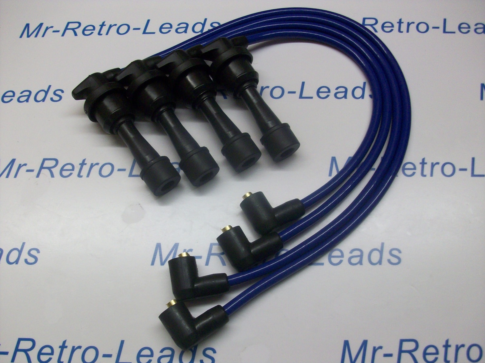 Blue 8.5mm Performance Ignition Leads Fits The Lancer Evo 1 2 3 Turbo Quality