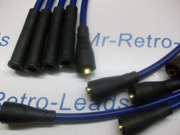 Blue 8.5mm Performance Ignition Leads For The 124 Sport 124 Spider 125 132 Ht
