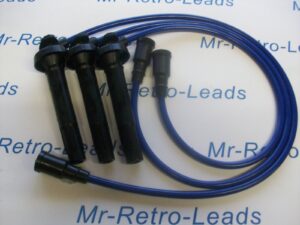 Blue 8.5mm Performance Ignition Leads Galant Vr-4 2.5i 24v Q/cam Quality Leads