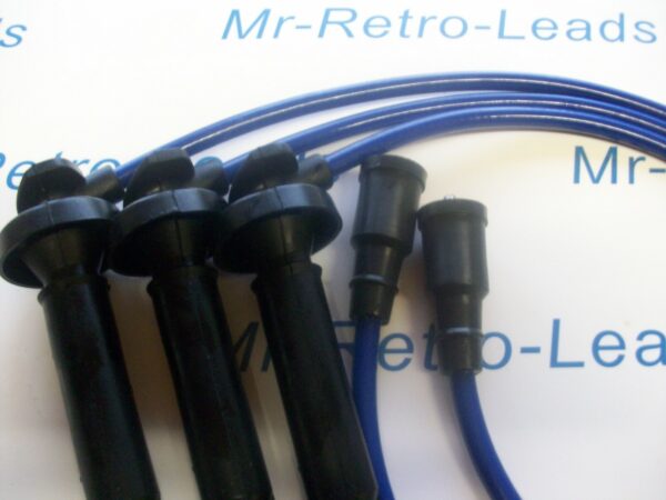 Blue 8.5mm Performance Ignition Leads Galant Vr-4 2.5i 24v Q/cam Quality Leads