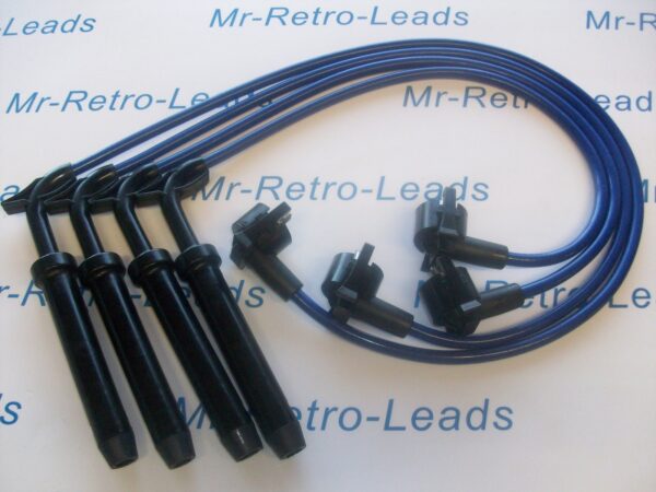 Blue 8.5mm Performance Ignition Leads Escort Mk5 Fiesta Mk3 Turbo Xr2i I.6i Efi
