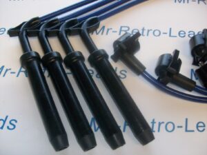 Blue 8.5mm Performance Ignition Leads Escort Mk5 Fiesta Mk3 Turbo Xr2i I.6i Efi