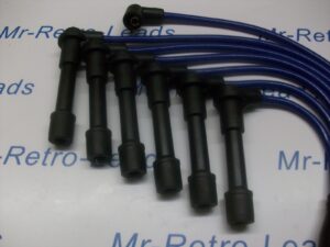 Blue 8.5mm Performance Ignition Leads For The 300zx 300 Zx Twin Turbo Z31 Z32 V6