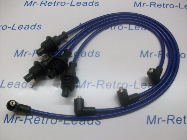 Blue 8.5mm Performance Ignition Leads For 205 306 309 405 406 M4 Distributor Cap