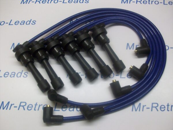 Blue 8.5mm Performance Ignition Leads Fits The Mitsubishi 3000 Gt Diamante Ht
