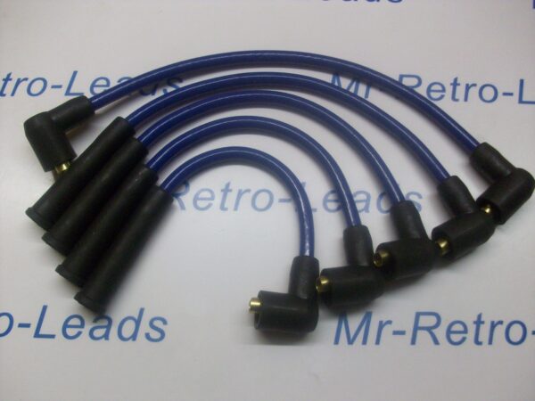 Blue 8m Performance Ignition Leads Fits Robin Regal Fox Kitten Bond Bug Rialto