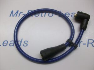 Blue 8mm 20" Inches Extra Long Ignition Coil Lead Ht Cars From  50s / 70s & More