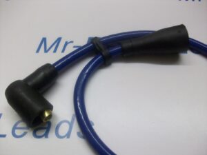 Blue 8mm 20" Inches Extra Long Ignition Coil Lead Ht Cars From  50s / 70s & More