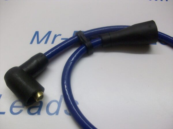 Blue 8mm 20" Inches Extra Long Ignition Coil Lead Ht Cars From  50s / 70s & More