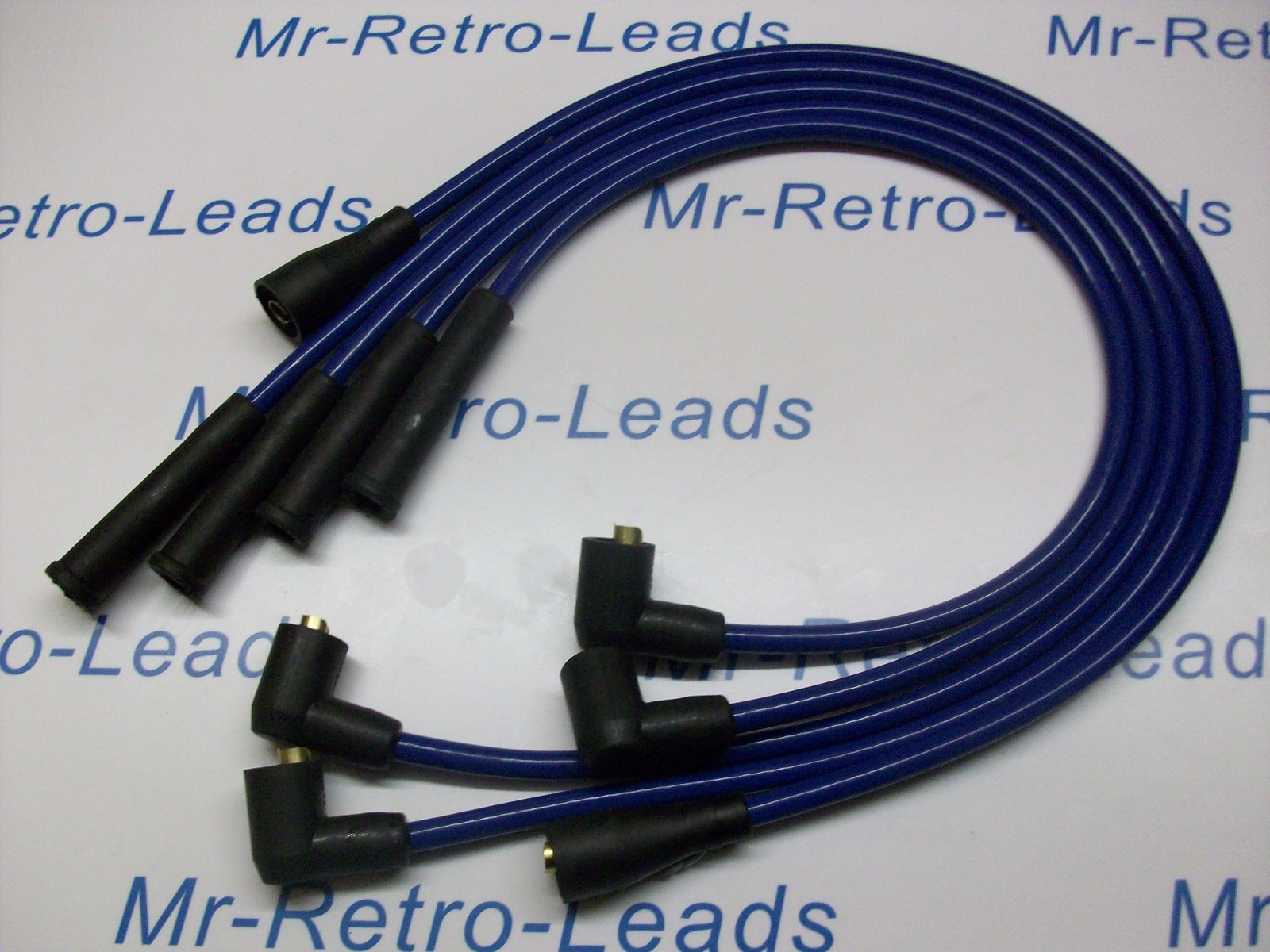 Blue 8mm Ignition Leads To Fit Escort Mk4 Mk3 Mk2 Rs Turbo Fiesta Mk2 Orion Mk2 