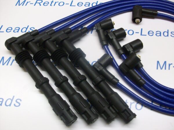 Blue 8mm Performanc Ignition Leads Fits Vw Golf Mk2 1.8 Inj 16v Hand Built Ht