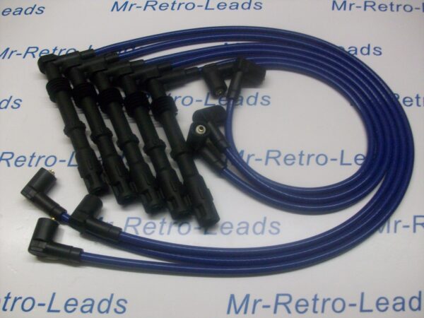 Blue 8mm Performance Ht Leads For Audi Coupe 2.2 2.0 20v Turbo 200 90 7a 3b Nm