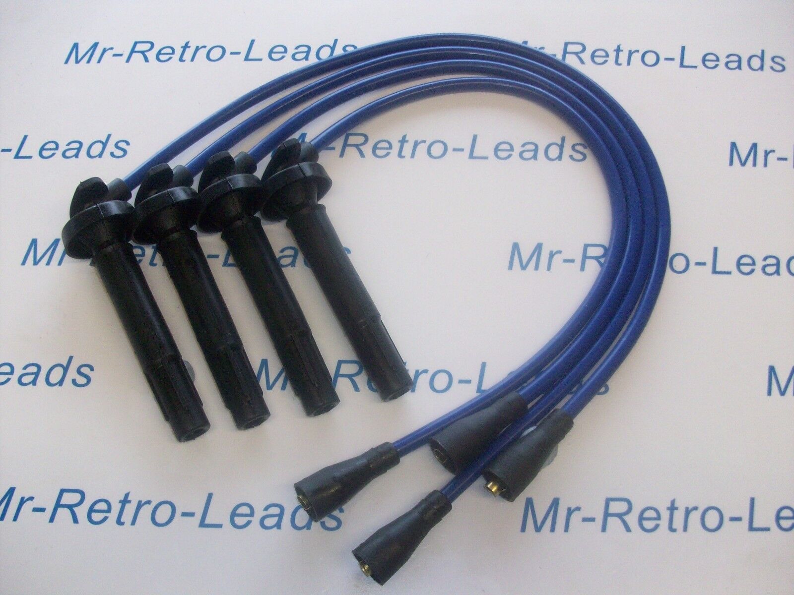 Blue 8mm Performance Ignition Leads Will Fit.. Subaru Impreza Forester Quality
